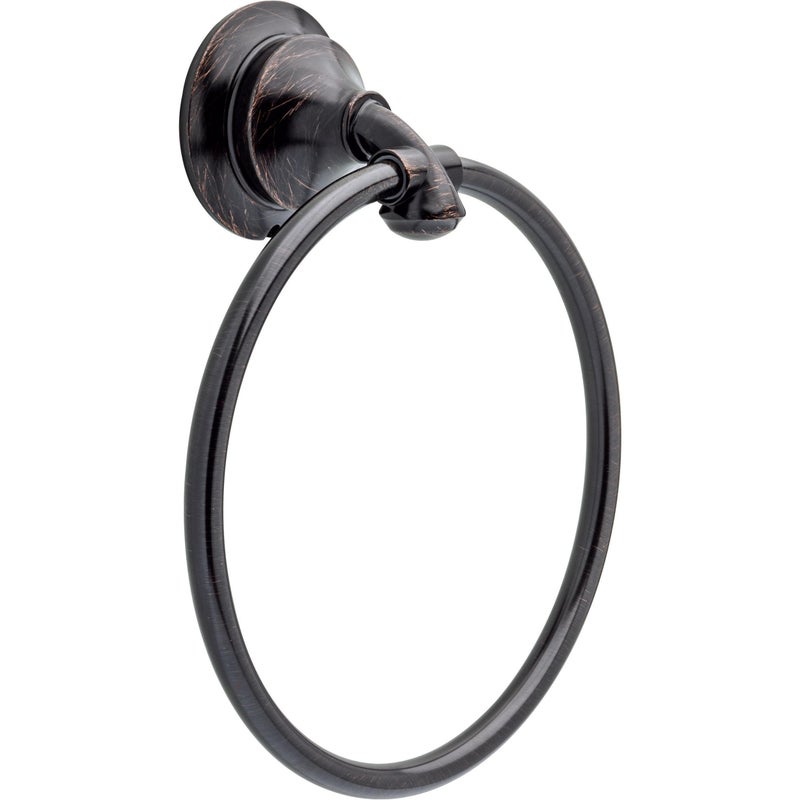 Delta Faucet 79446-RB Linden Towel Ring, Venetian Bronze - Image 1